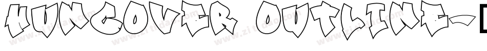 Hungover Outline字体转换